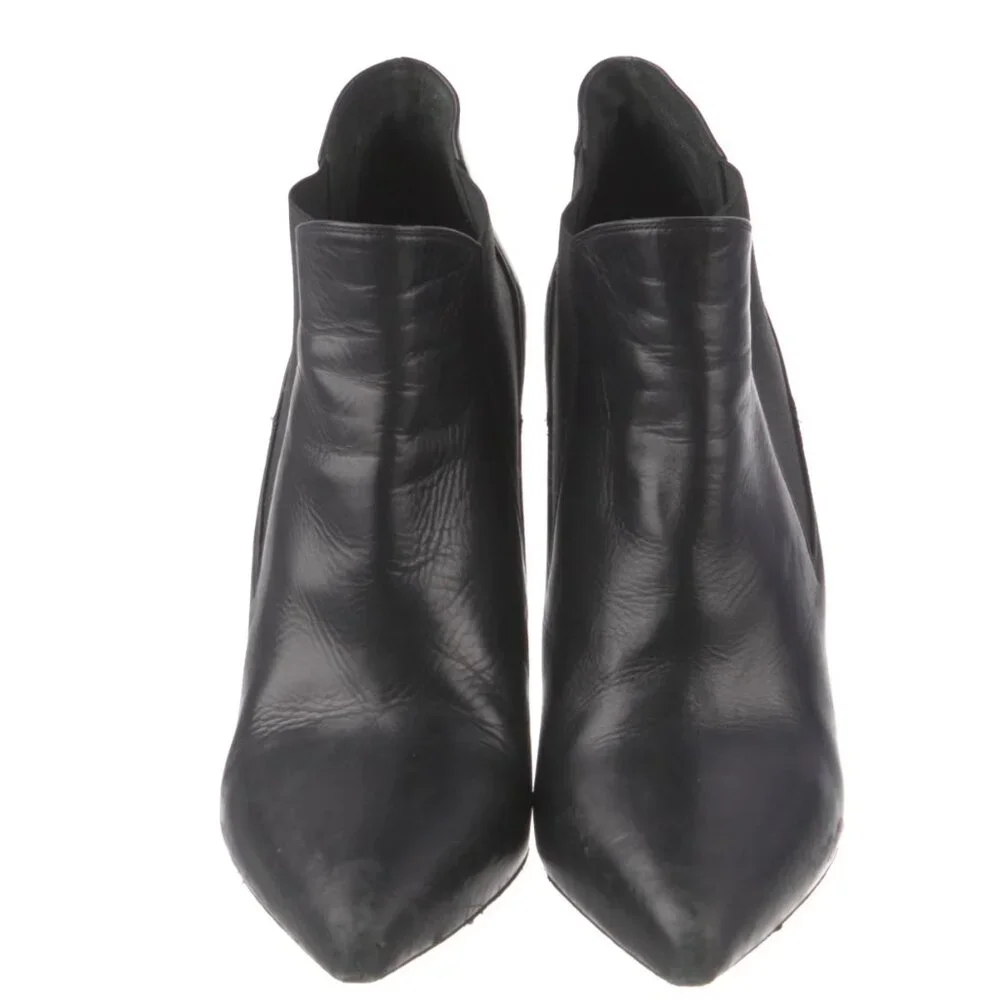 Saint Laurent Black Ankle Boots - Picture 6 of 6